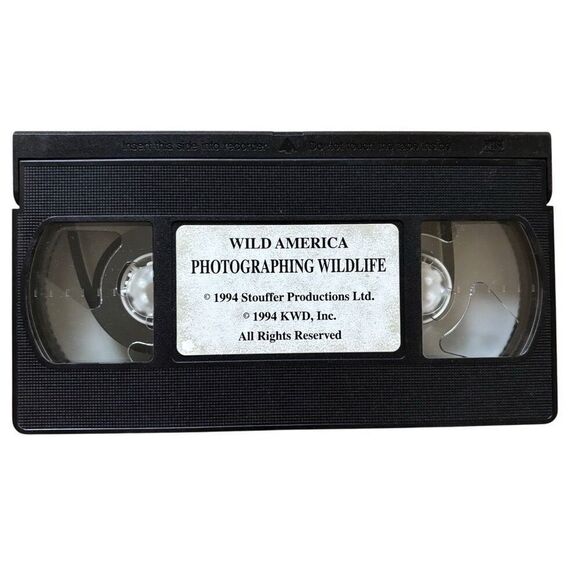 Marty Stouffer’s Wild America Photographing Wildlife 1994 VHS Video Tape - Picture 3 of 4